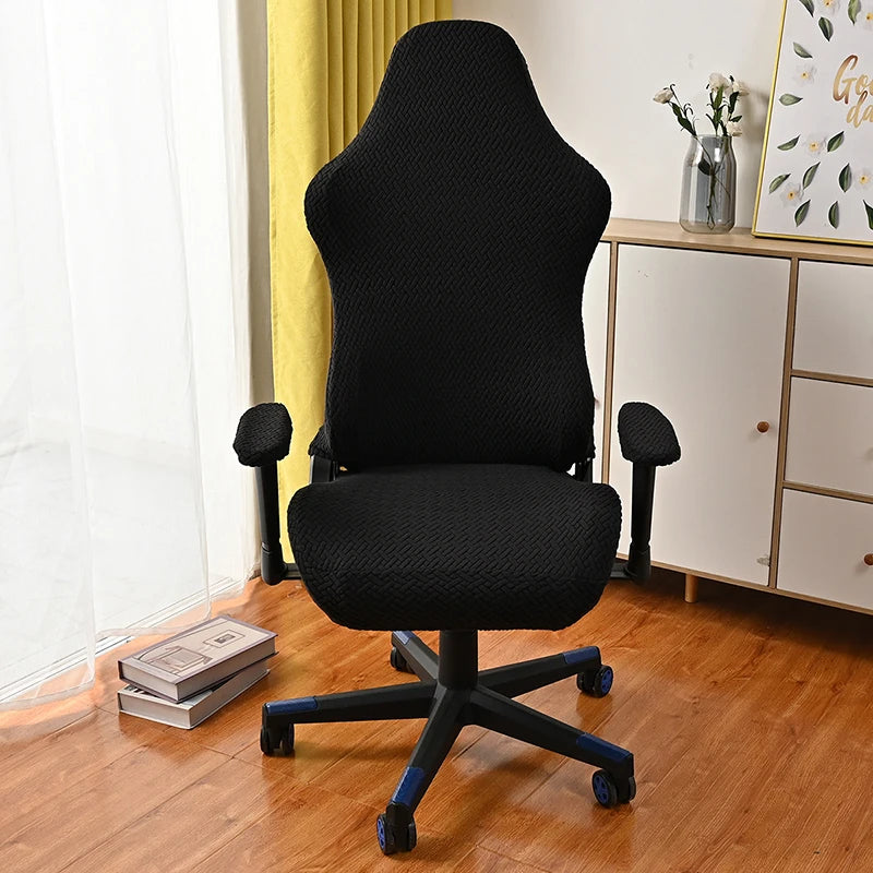 Printed Gaming Chair Cover Set with Armrest Covers