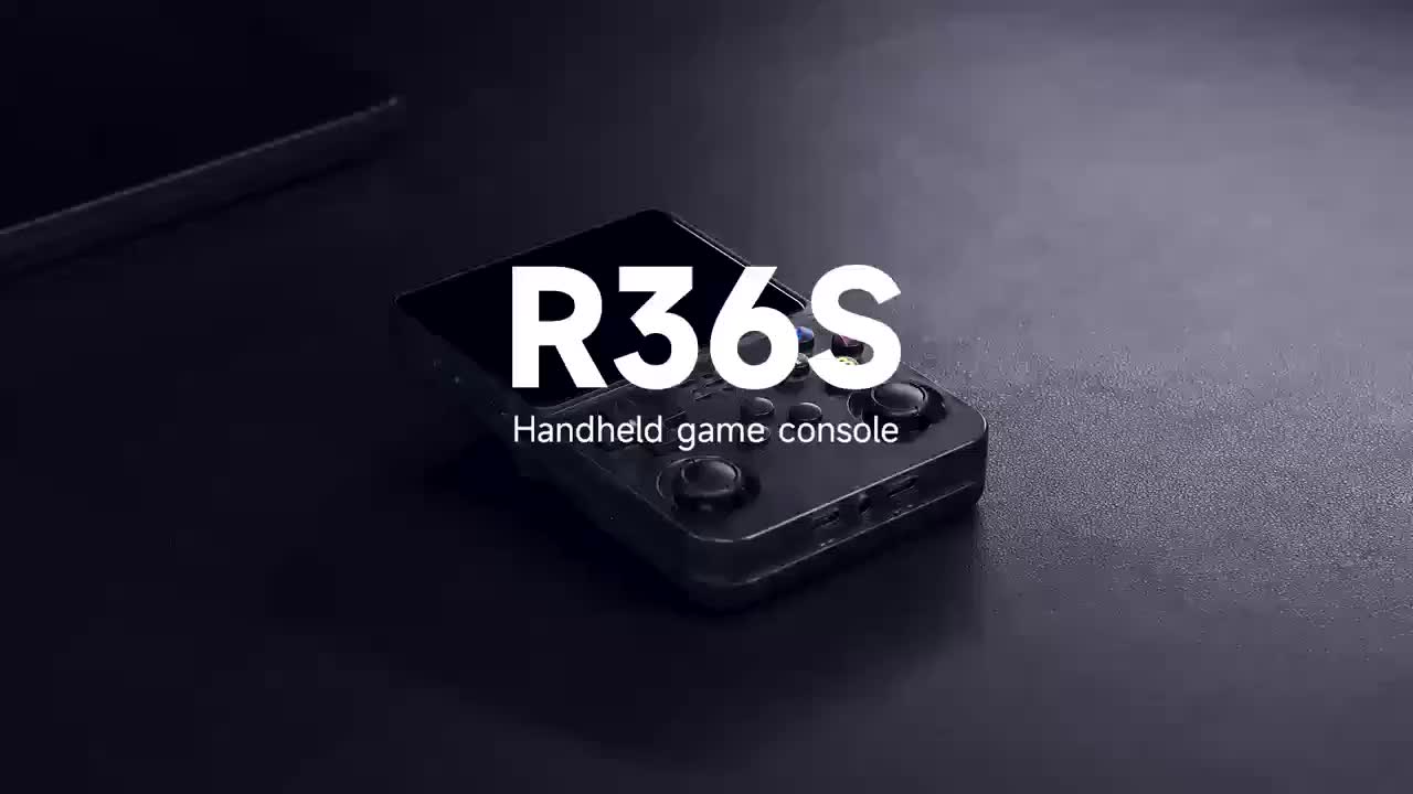 R36S Retro Handheld Console – 128GB, 3.5" HD Screen