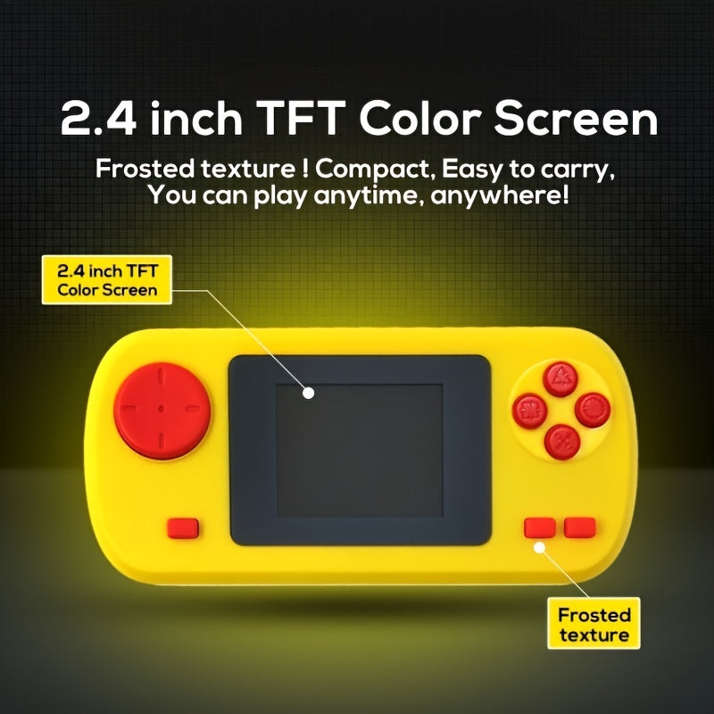 Mini Retro Handheld Console – 2.4" Color Screen, 5 Colors