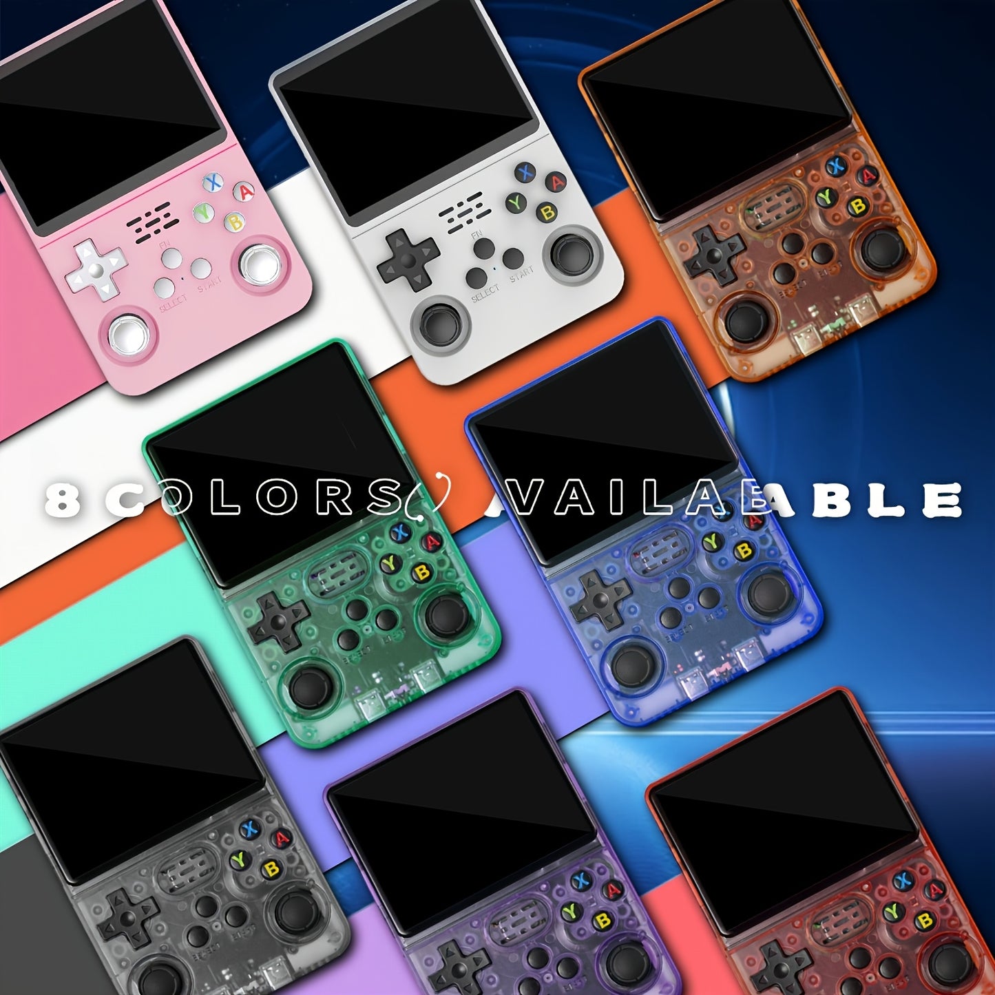 R36S Retro Handheld Console – 128GB, 3.5" HD Screen