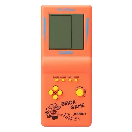 Kids Retro Brick Game Console – Classic Puzzle Handheld, 4 Colors