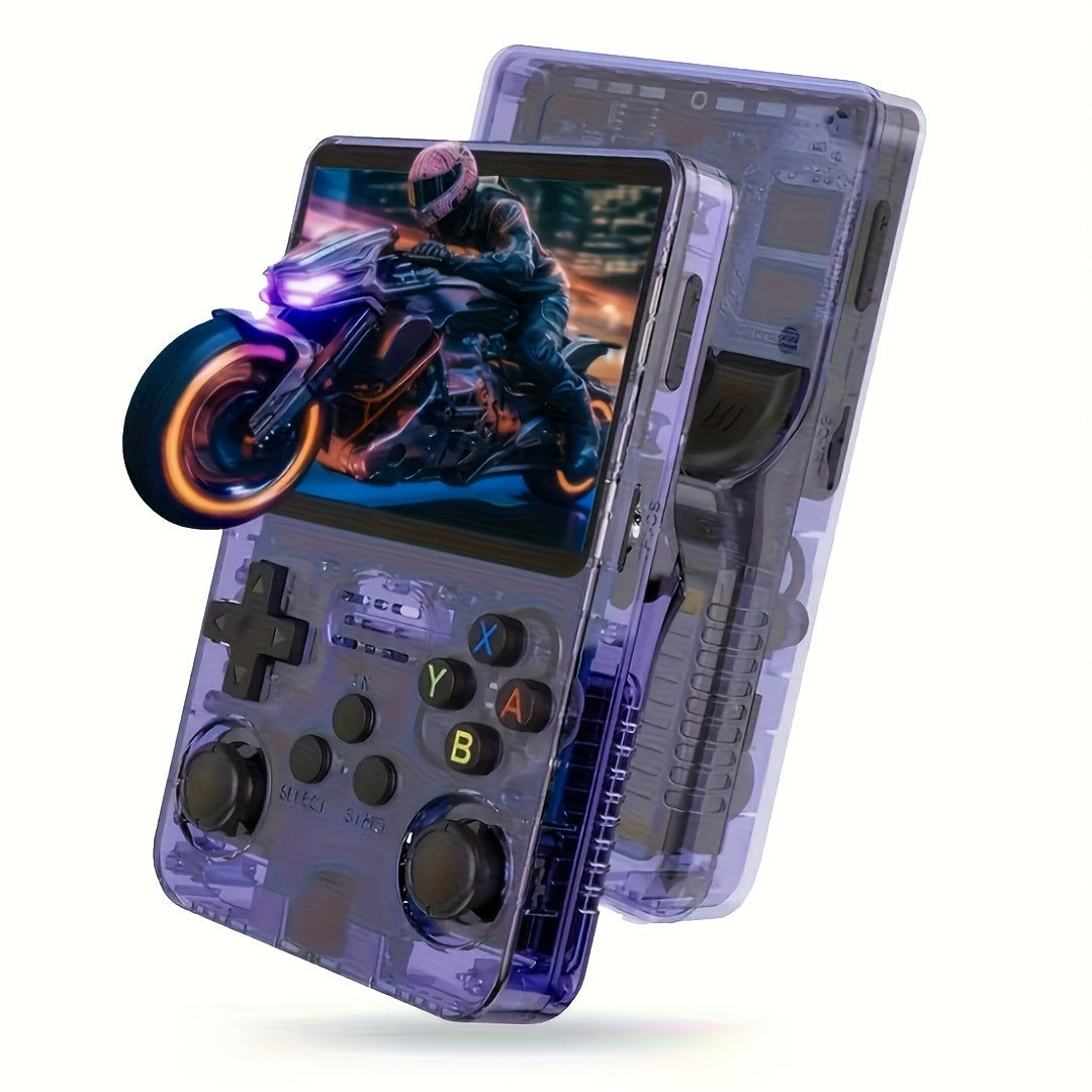 R36S Retro Handheld Console – 128GB, 3.5" HD Screen