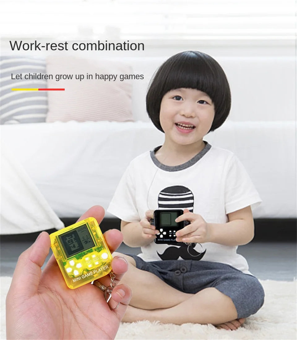 Mini Retro Handheld Game Console – 26 Games, 5 Colors