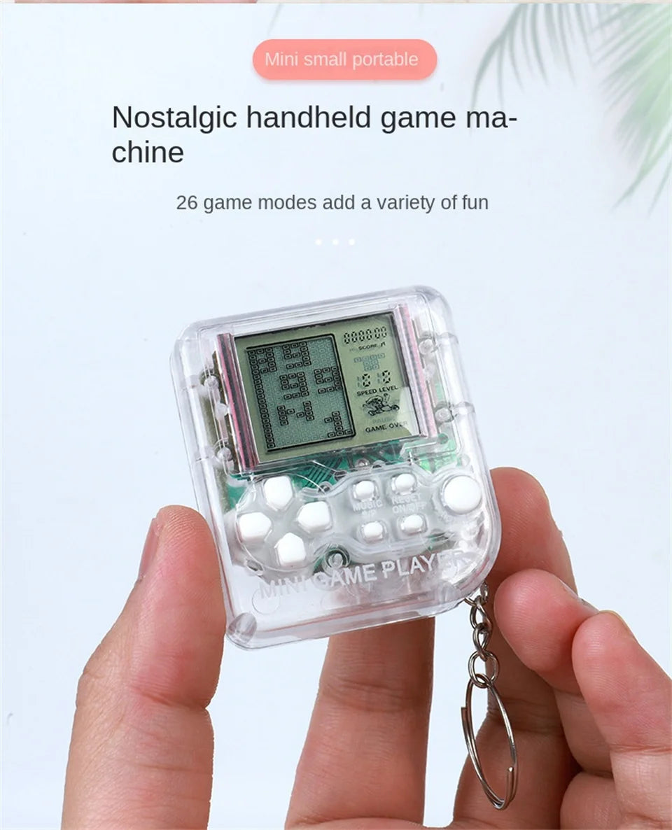 Mini Retro Handheld Game Console – 26 Games, 5 Colors