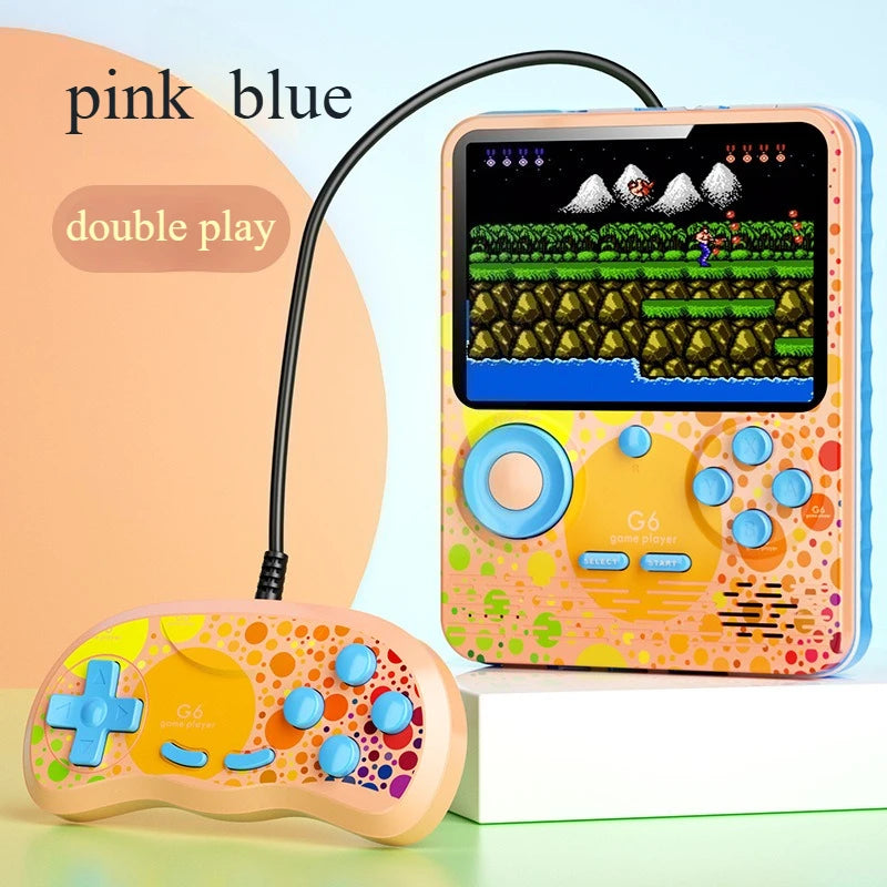 G6 Handheld Game Console – 3.5" Screen, 2-Player Support, Perfect Kids Gift