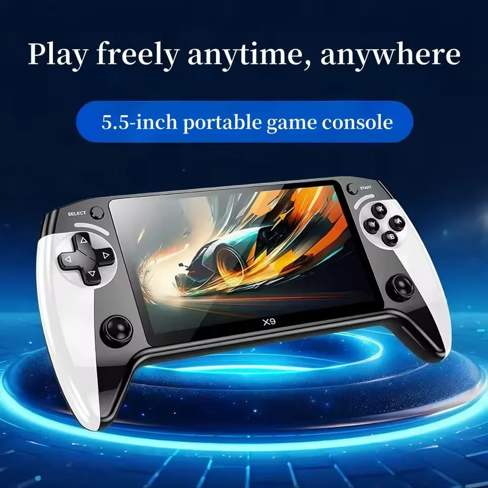 Retro Handheld Game Console – 20,000+ Games, 64GB, 5.5" IPS Screen