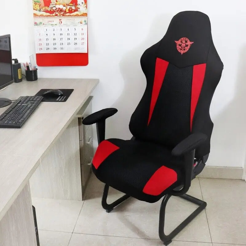Printed Gaming Chair Cover Set with Armrest Covers