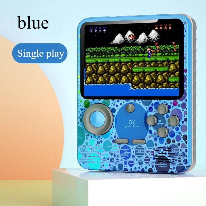 G6 Handheld Game Console – 3.5" Screen, 2-Player Support, Perfect Kids Gift