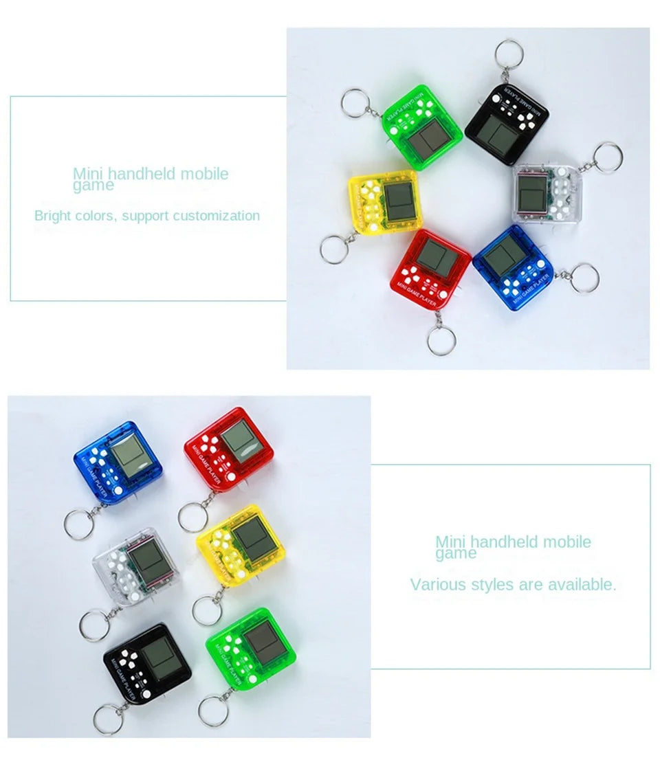 Mini Retro Handheld Game Console – 26 Games, 5 Colors