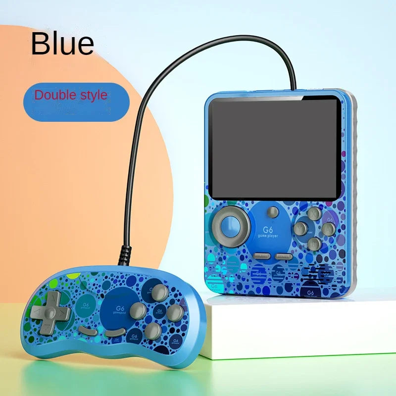 G6 Handheld Game Console – 3.5" Screen, 2-Player Support, Perfect Kids Gift