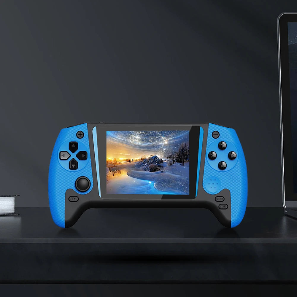 500-Game Handheld Console – 3.5" LCD, TV Connect, 1200mAh