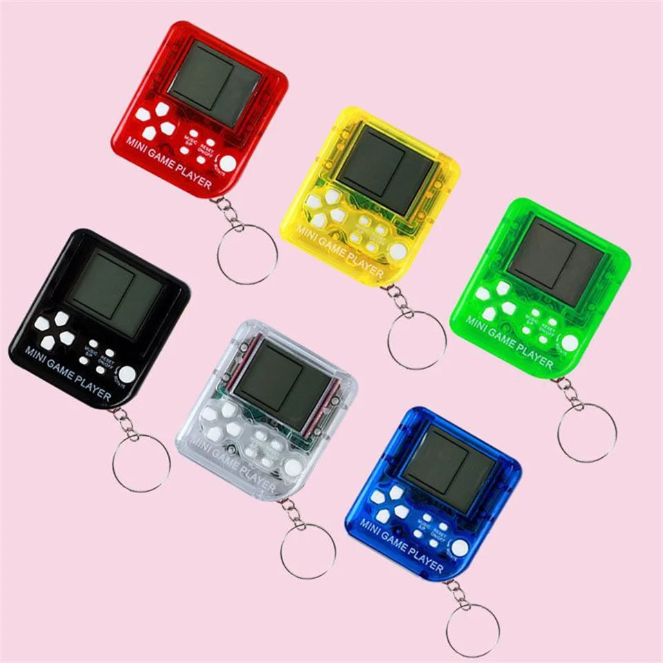 Mini Retro Handheld Game Console – 26 Games, 5 Colors