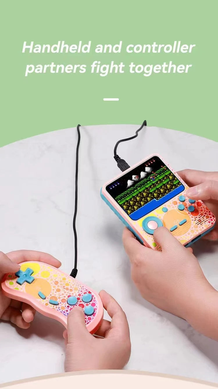 G6 Handheld Game Console – 3.5" Screen, 2-Player Support, Perfect Kids Gift