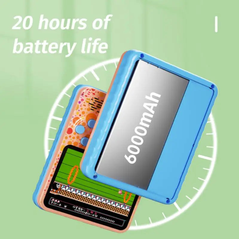 G6 Handheld Game Console – 3.5" Screen, 2-Player Support, Perfect Kids Gift