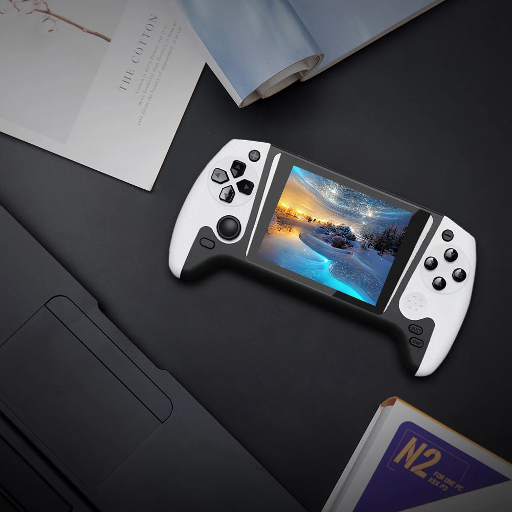 500-Game Handheld Console – 3.5" LCD, TV Connect, 1200mAh