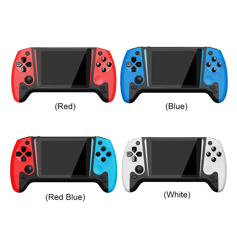 500-Game Handheld Console – 3.5" LCD, TV Connect, 1200mAh