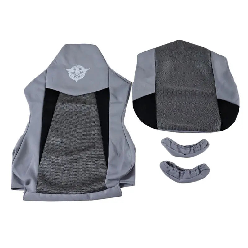 Printed Gaming Chair Cover Set with Armrest Covers