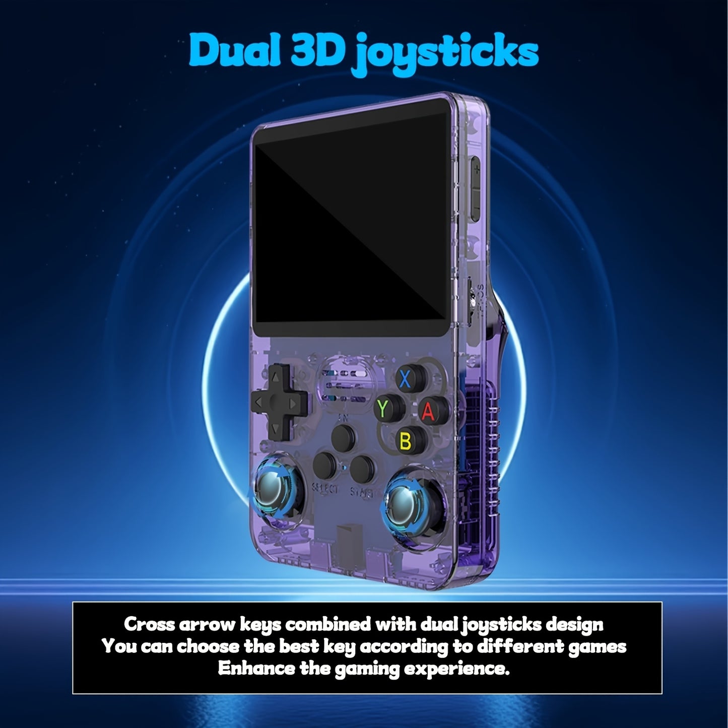 R36S Retro Handheld Console – 128GB, 3.5" HD Screen