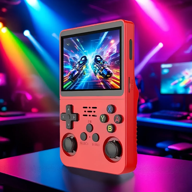 R36S Retro Handheld Console – 128GB, 3.5" HD Screen